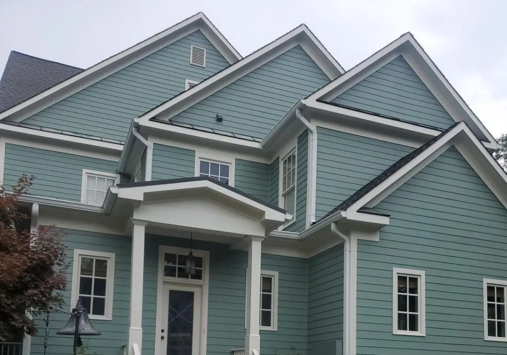 exterior house painting project 2 tone exterior house colors