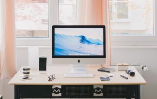 interior paint colors on desk