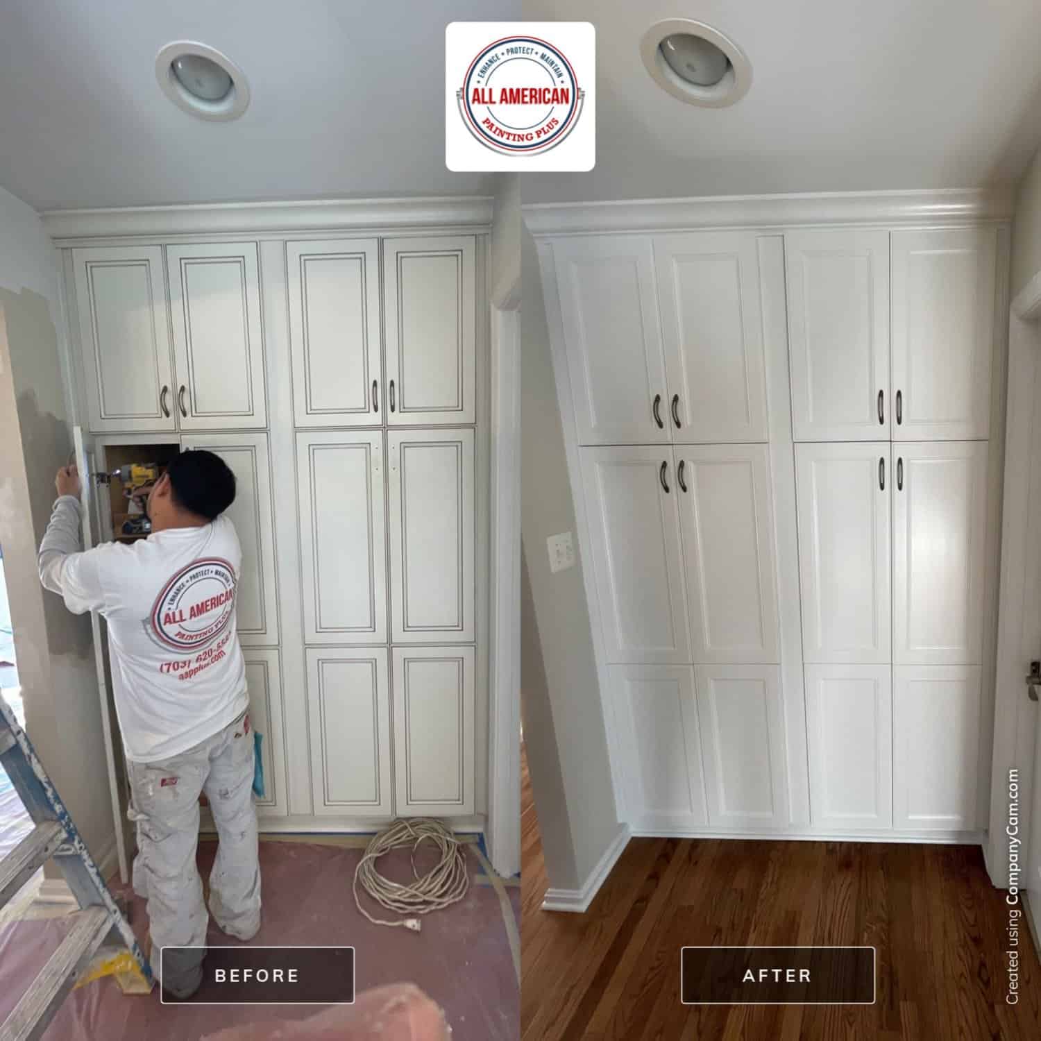 Quality Cabinet Painting in Vienna, VA