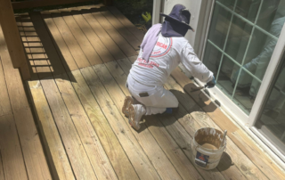 painting a deck