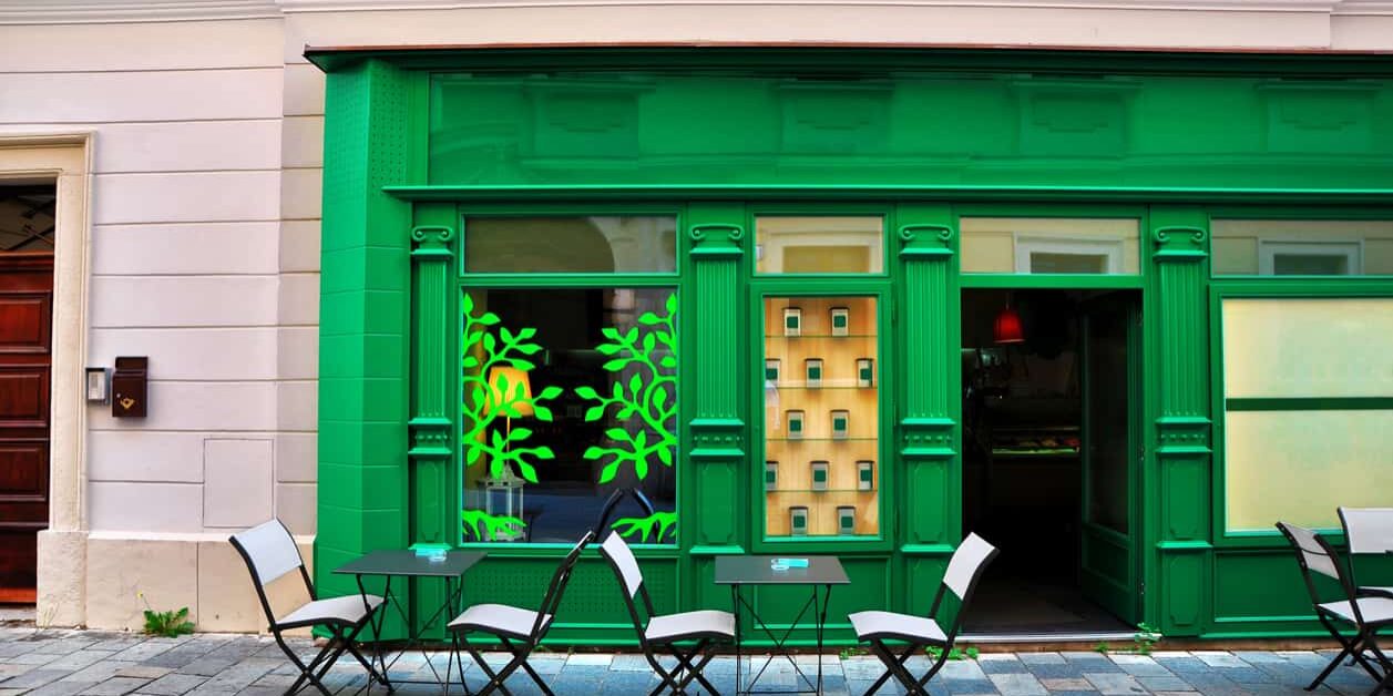 Exterior Paint Ideas for Restaurants and Cafes