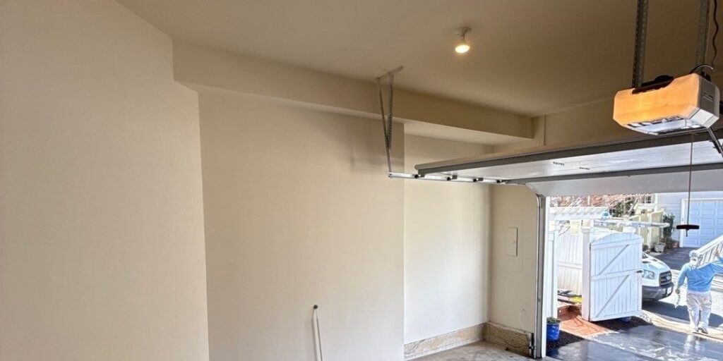 garage painting project in fairfax va