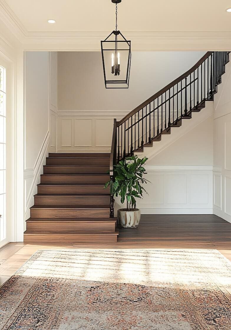 professionally painted home interior in northern virginia