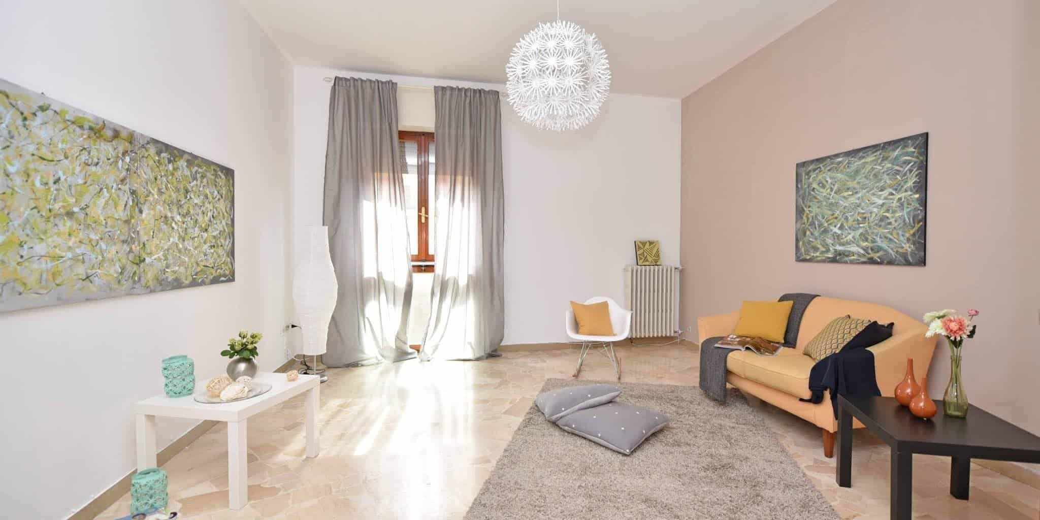 living room interior painting