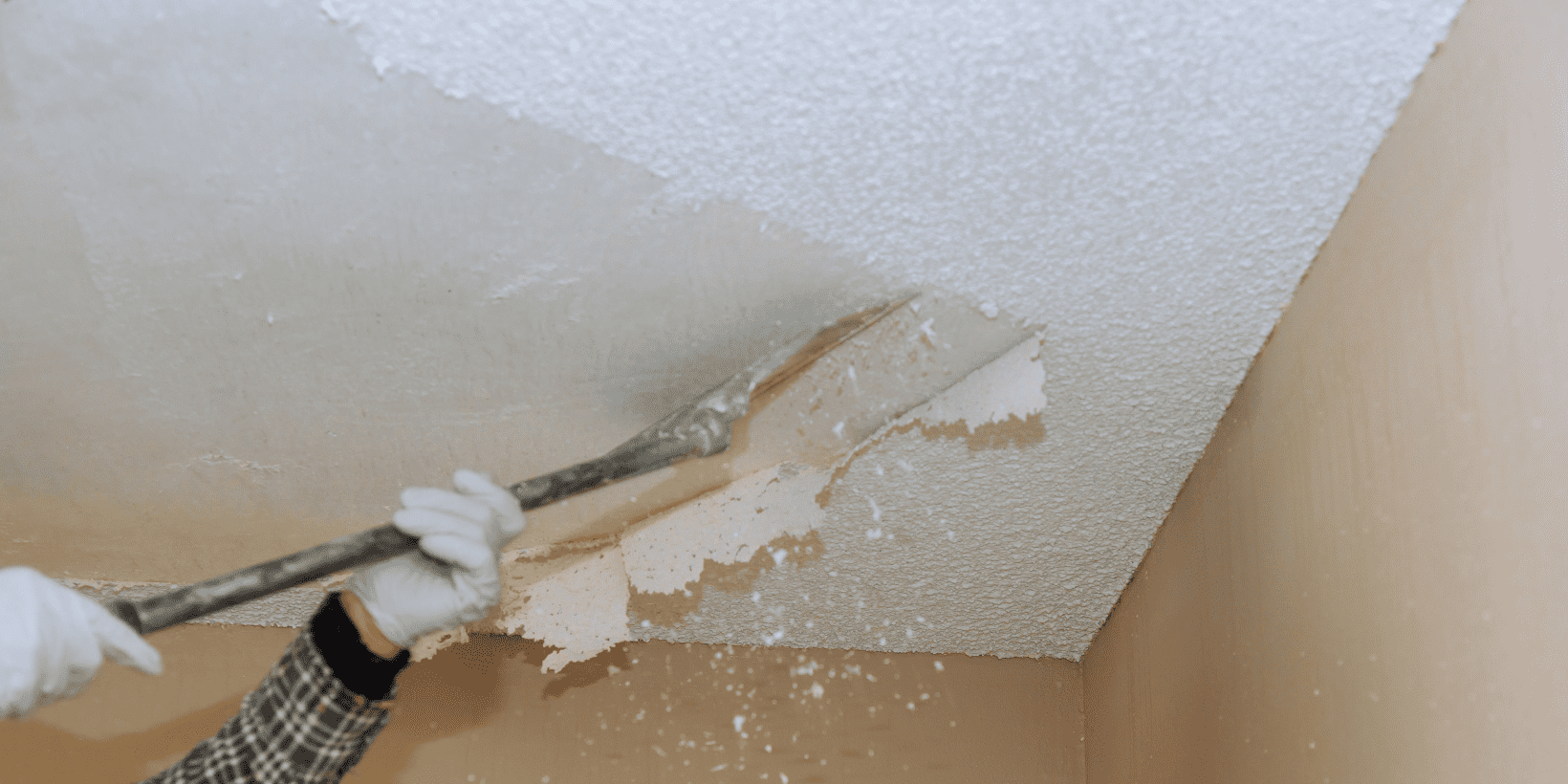 popcorn ceiling removal