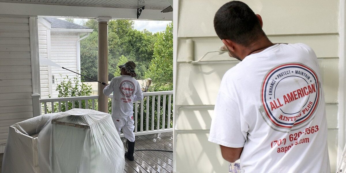 power washing vs painting